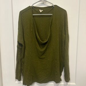 Free People cowl neck top